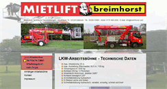 Desktop Screenshot of breimhorst.com